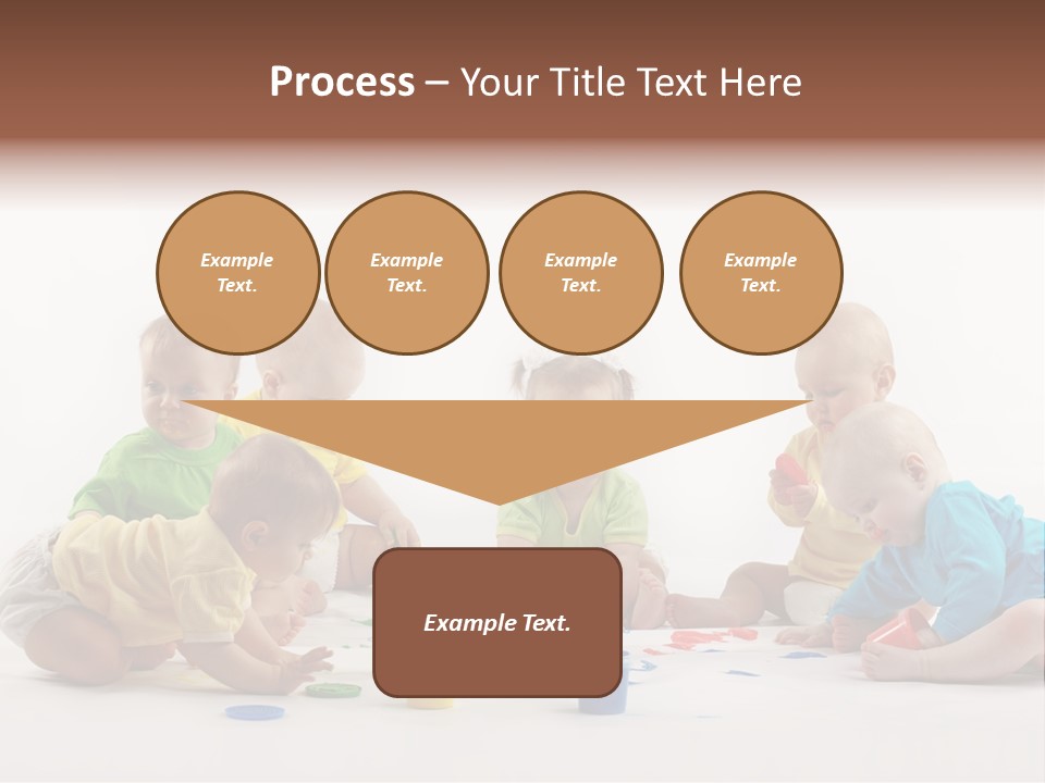 Childhood Artist Cheerful PowerPoint Template