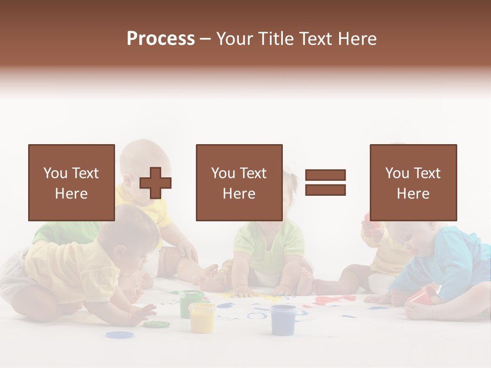 Childhood Artist Cheerful PowerPoint Template