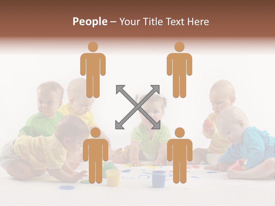 Childhood Artist Cheerful PowerPoint Template