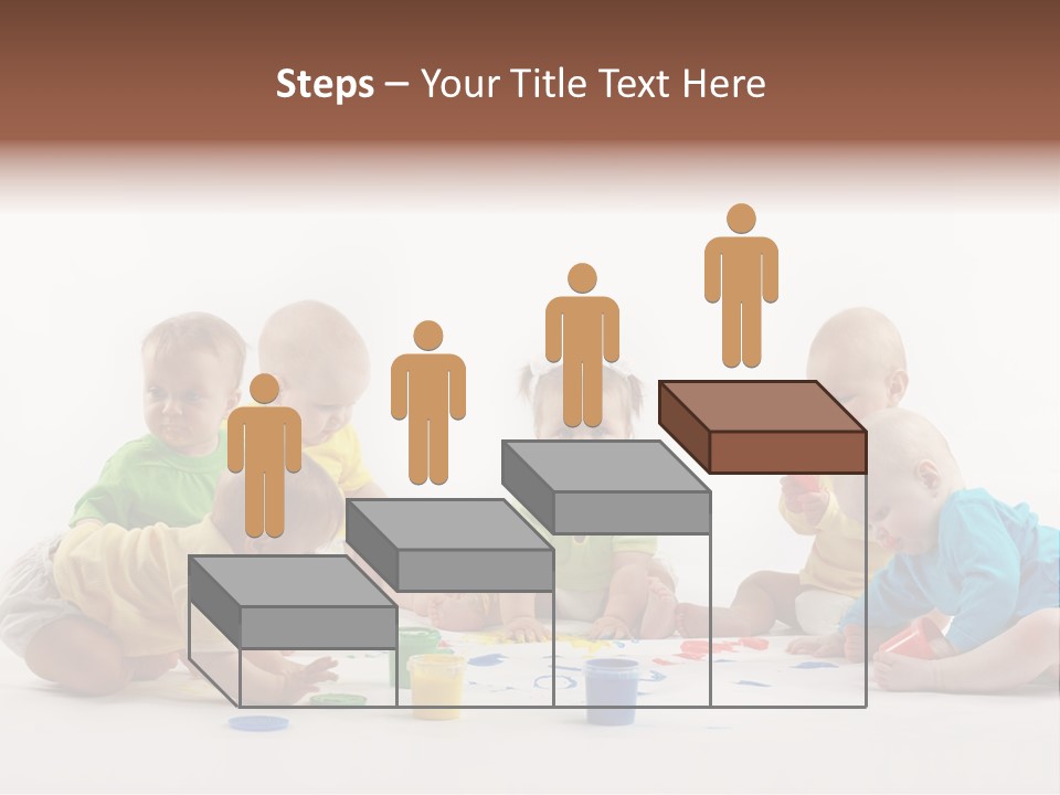 Childhood Artist Cheerful PowerPoint Template