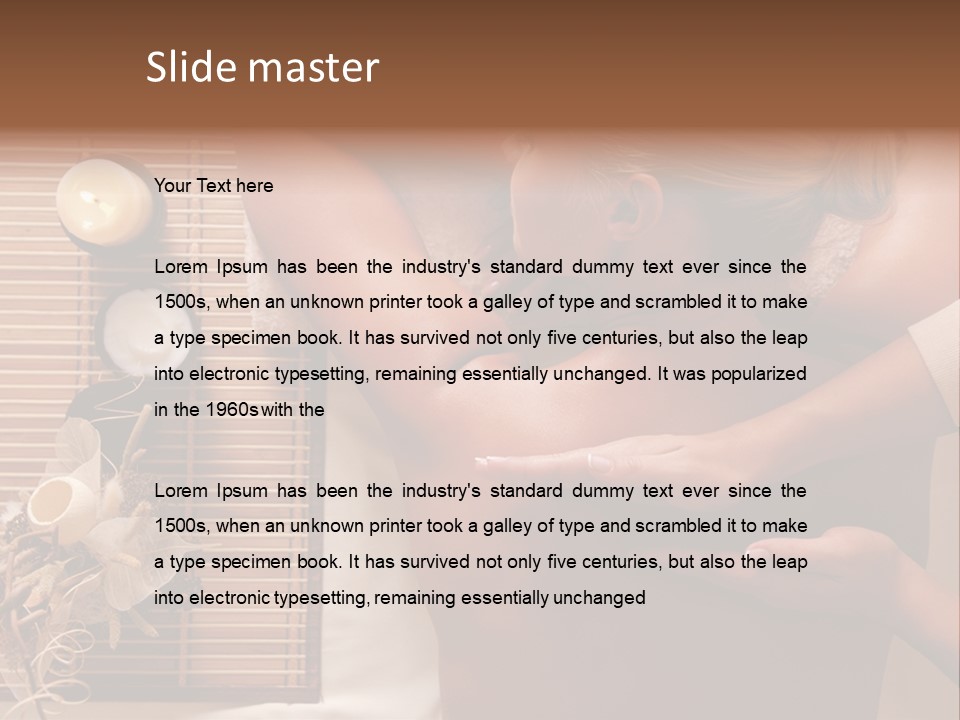 Salon One  PowerPoint Template