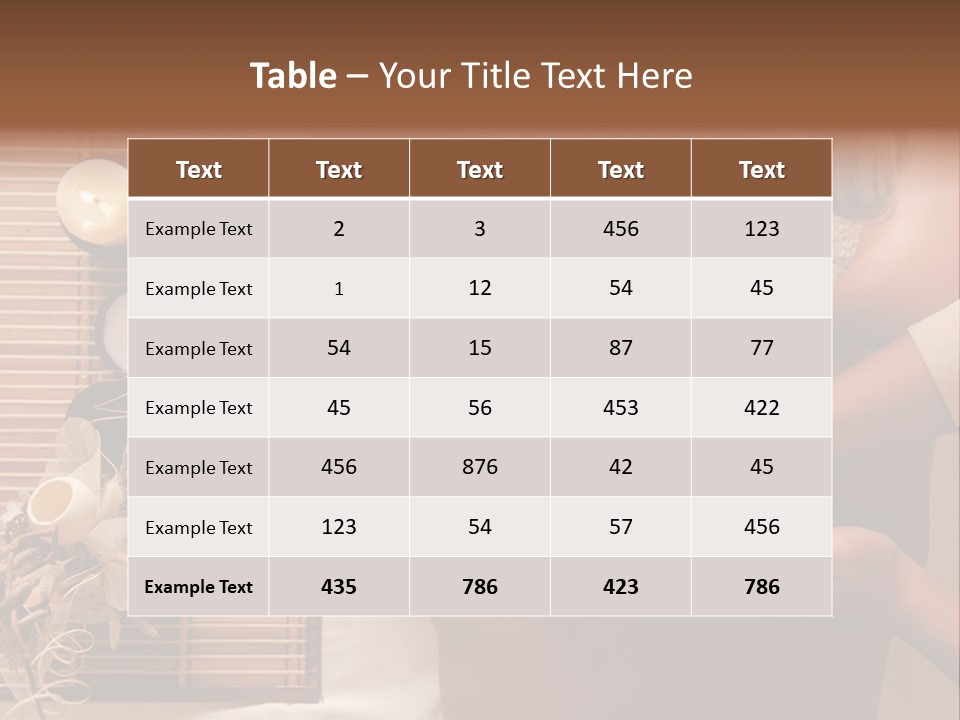 Salon One  PowerPoint Template