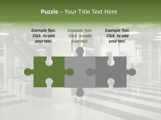 Display Window Escalator PowerPoint Template