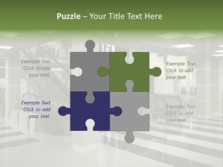 Display Window Escalator PowerPoint Template