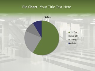 Display Window Escalator PowerPoint Template