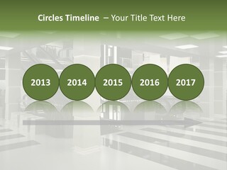 Display Window Escalator PowerPoint Template