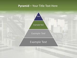 Display Window Escalator PowerPoint Template