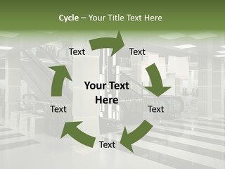 Display Window Escalator PowerPoint Template