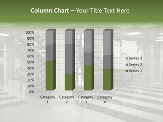 Display Window Escalator PowerPoint Template