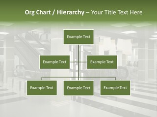 Display Window Escalator PowerPoint Template
