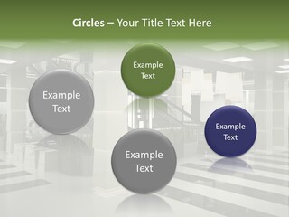 Display Window Escalator PowerPoint Template