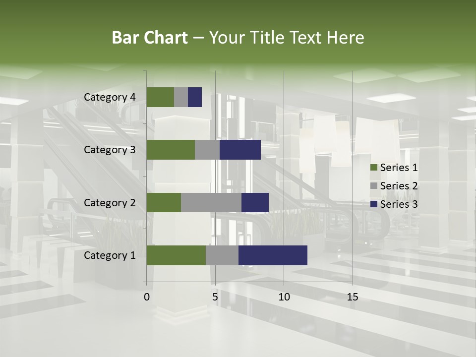 Display Window Escalator PowerPoint Template