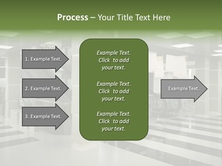Display Window Escalator PowerPoint Template