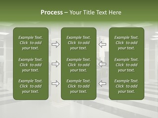 Display Window Escalator PowerPoint Template