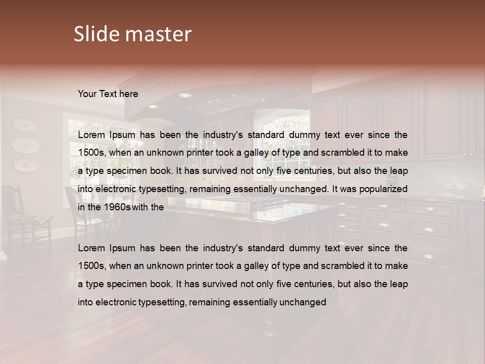 American Hands Cell PowerPoint Template