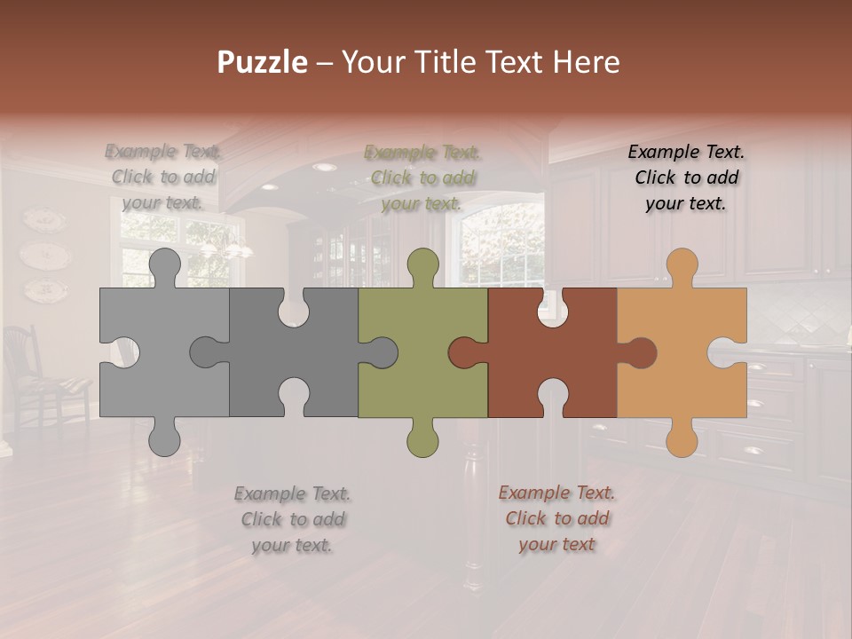 American Hands Cell PowerPoint Template