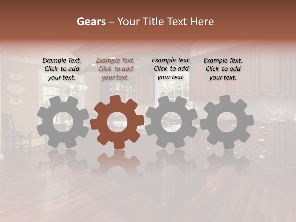 American Hands Cell PowerPoint Template