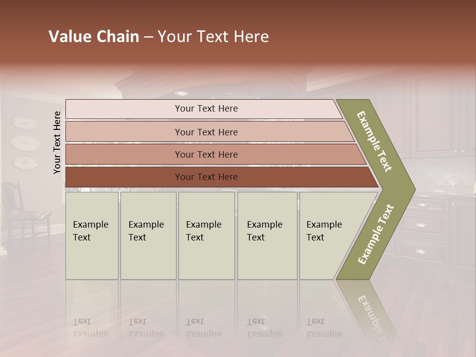 American Hands Cell PowerPoint Template