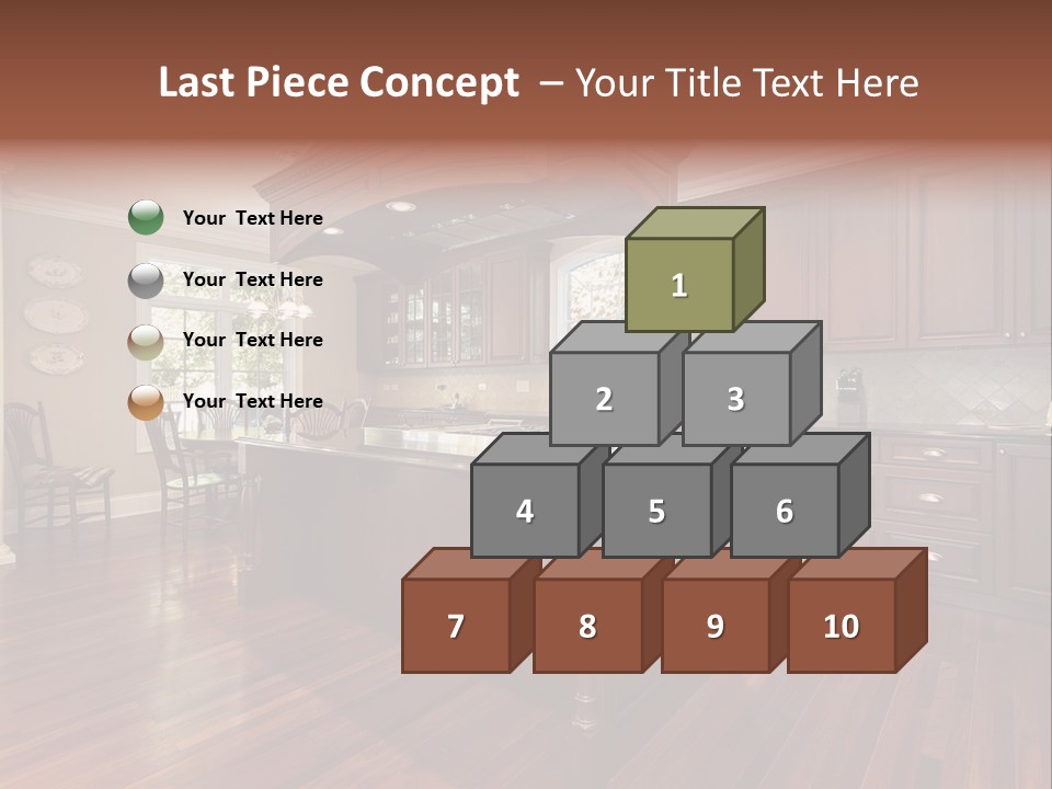 American Hands Cell PowerPoint Template
