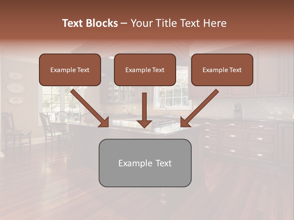 American Hands Cell PowerPoint Template
