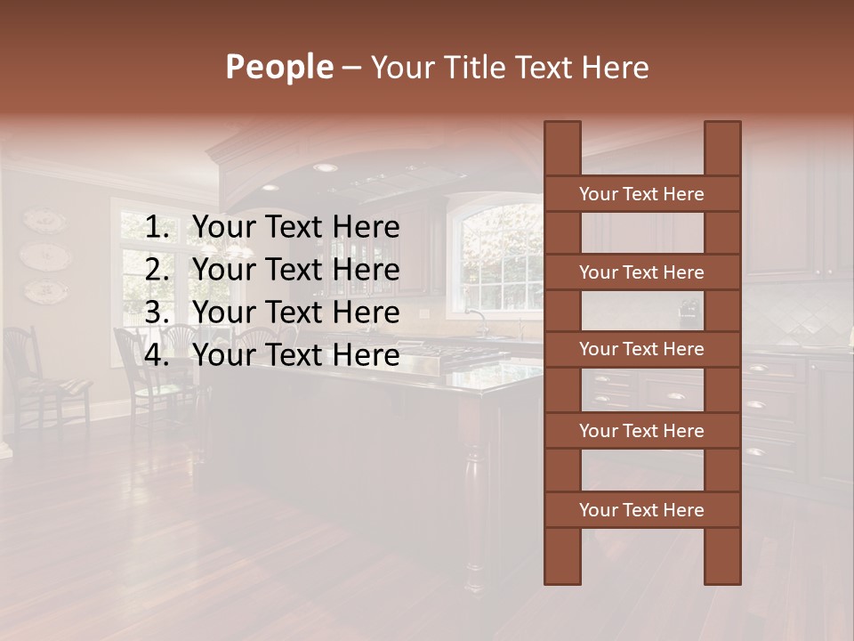 American Hands Cell PowerPoint Template