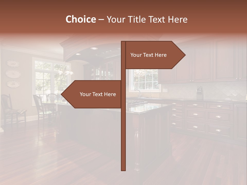 American Hands Cell PowerPoint Template