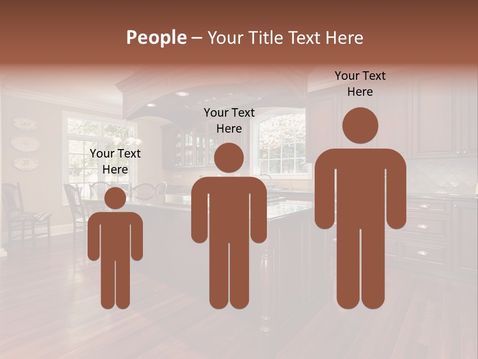 American Hands Cell PowerPoint Template