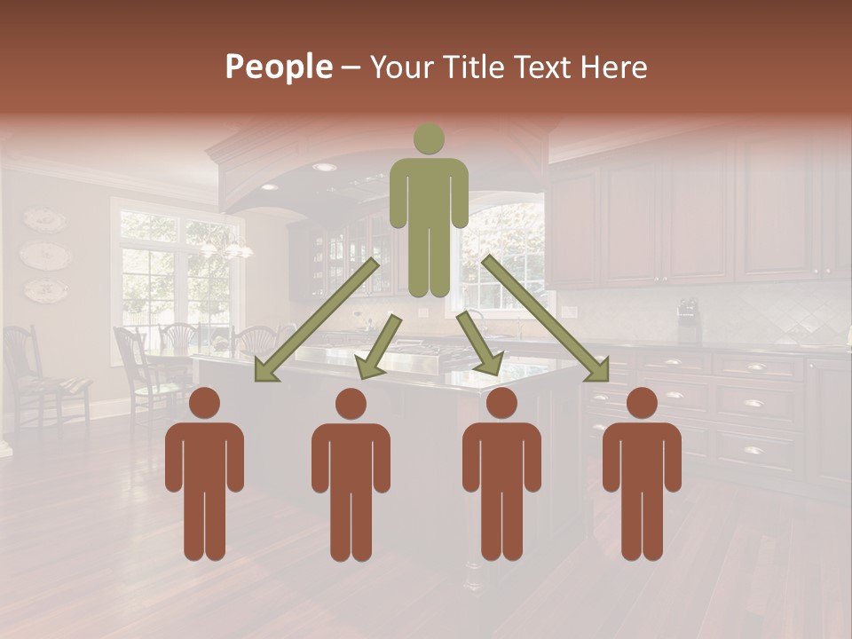 American Hands Cell PowerPoint Template