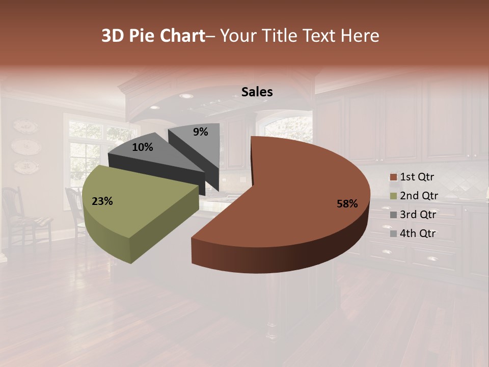 American Hands Cell PowerPoint Template