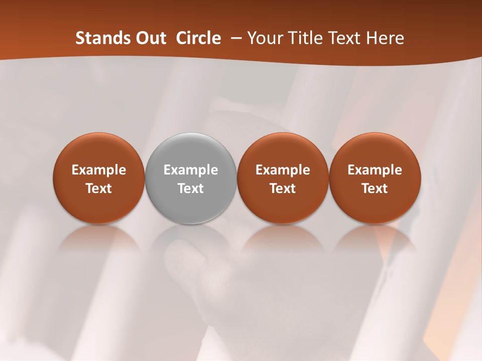 A Person Holding A Jail Bars Powerpoint Template PowerPoint Template