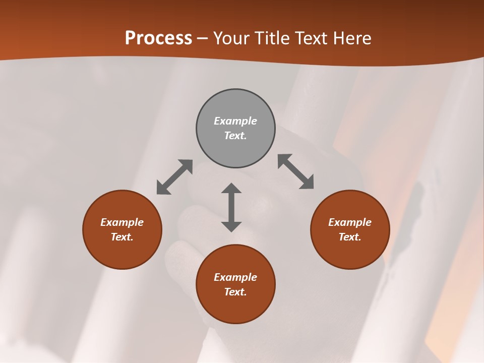 A Person Holding A Jail Bars Powerpoint Template PowerPoint Template