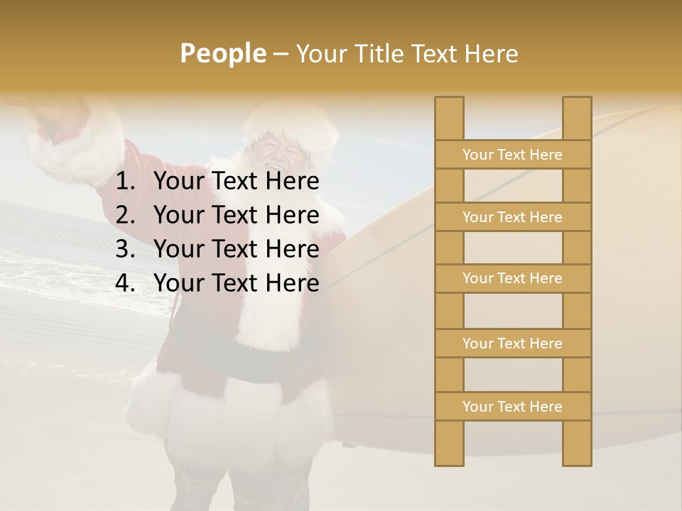 Roofing People Store PowerPoint Template