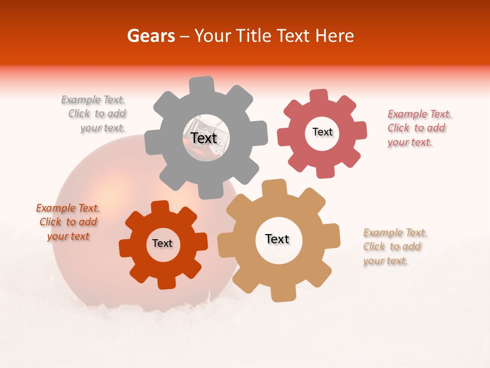 Dinner Winter Interior PowerPoint Template