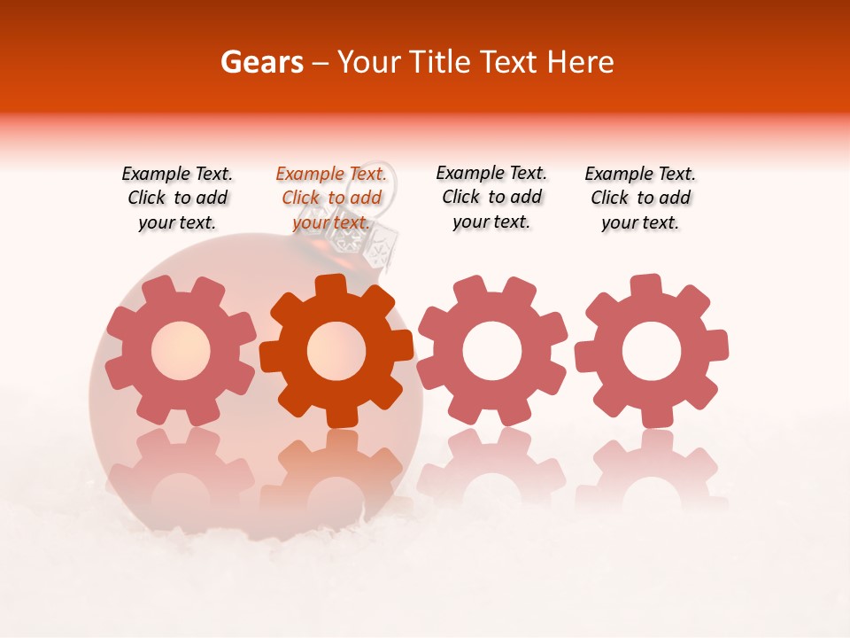 Dinner Winter Interior PowerPoint Template