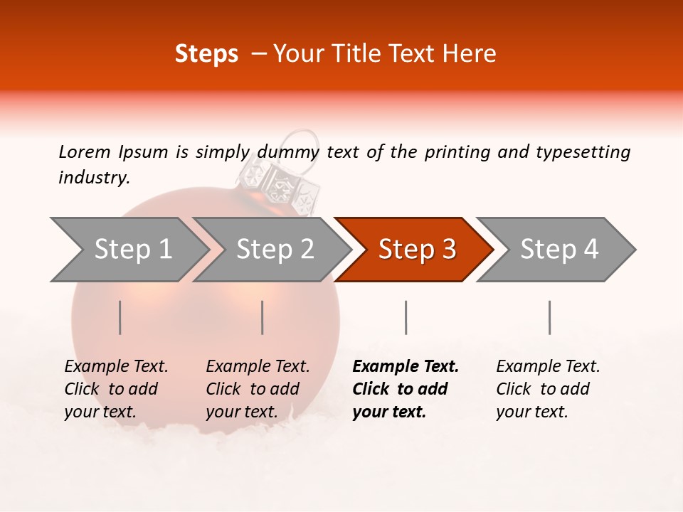 Dinner Winter Interior PowerPoint Template