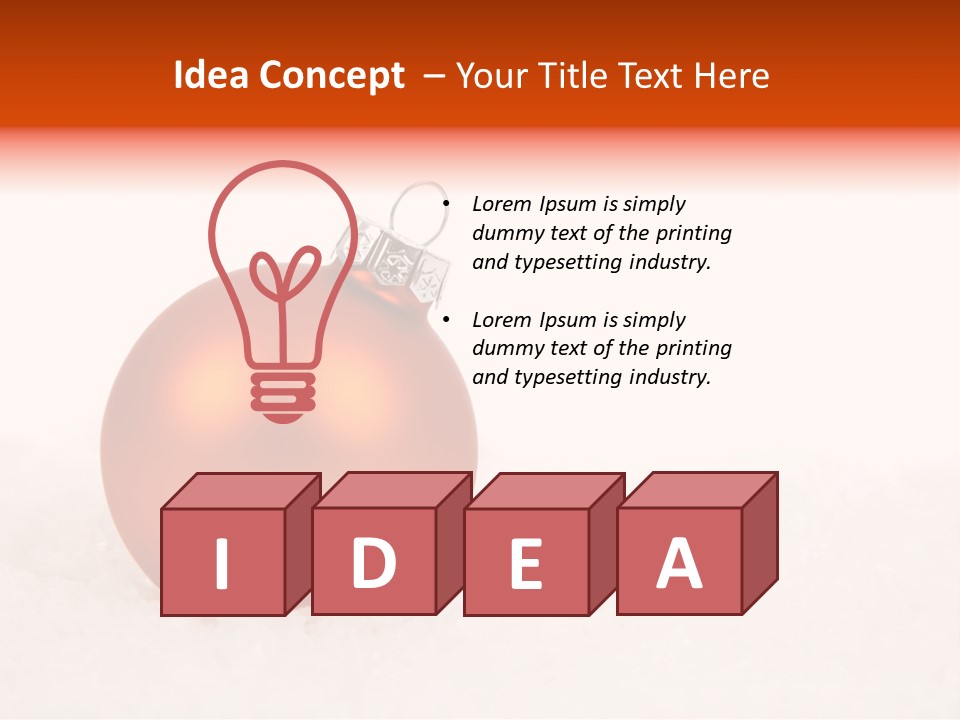 Dinner Winter Interior PowerPoint Template