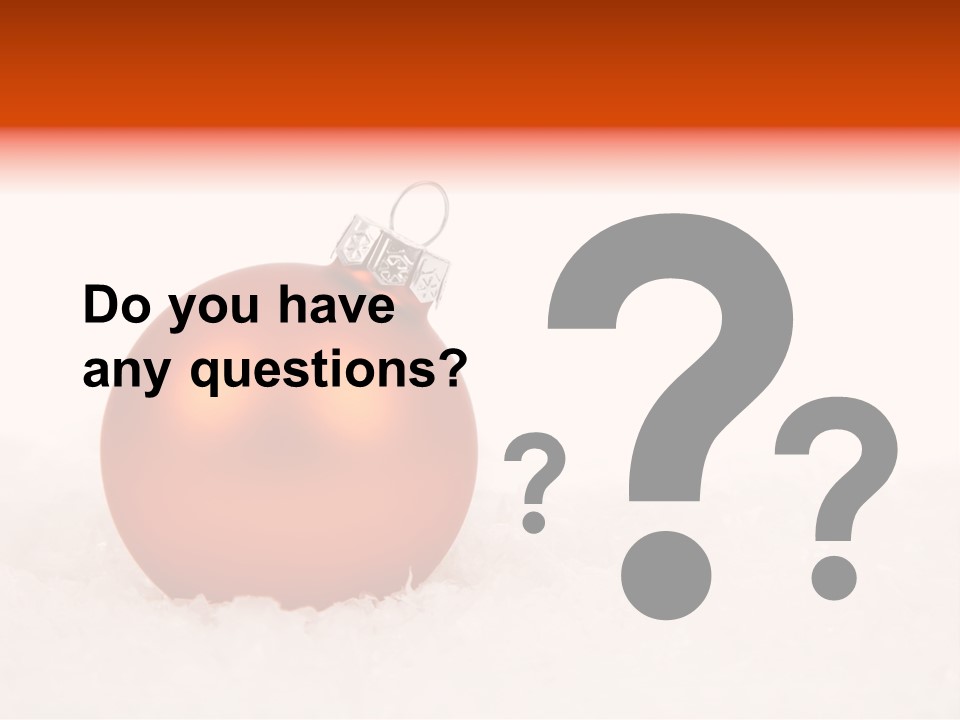 Dinner Winter Interior PowerPoint Template