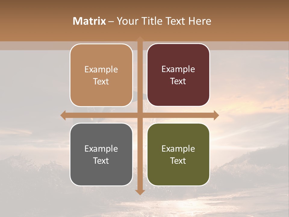 Display Economics Passage PowerPoint Template