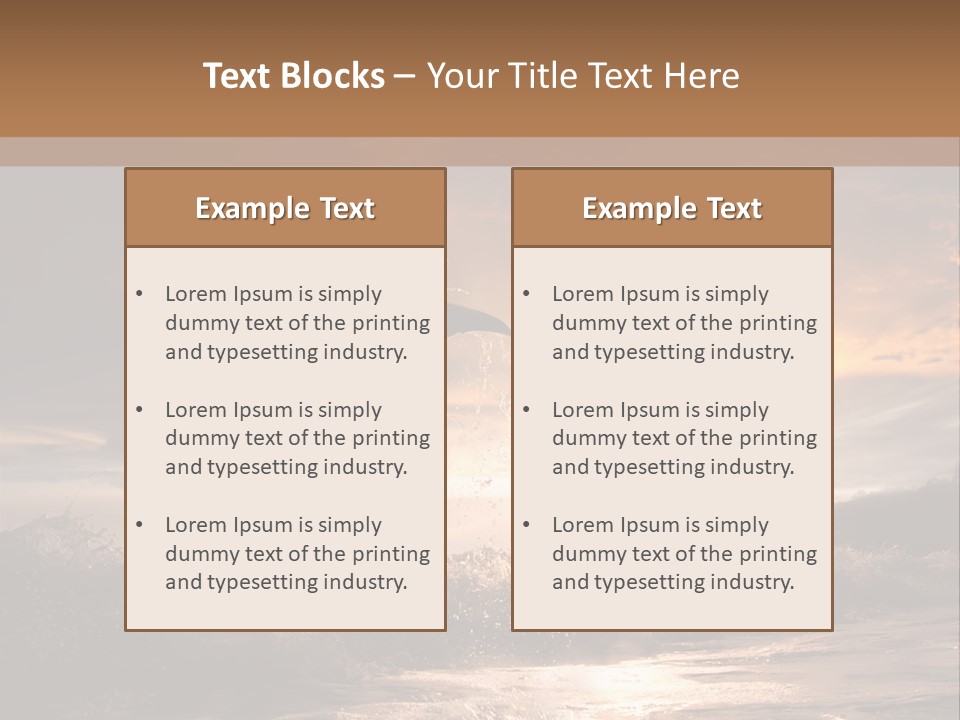 Display Economics Passage PowerPoint Template