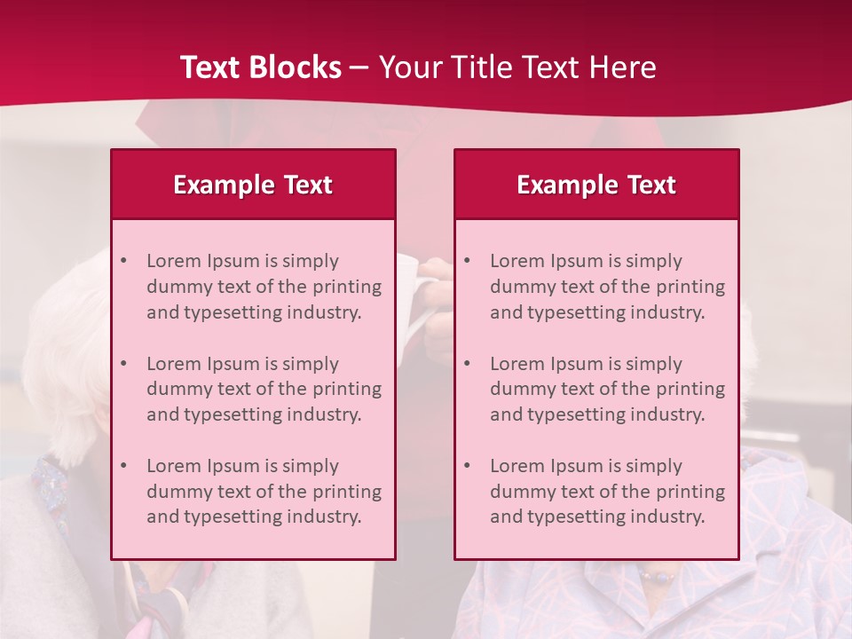 Shopper Market Glazed PowerPoint Template