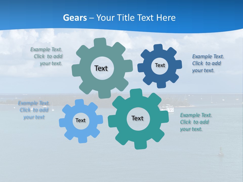 Shopping Restaurant Indoor PowerPoint Template