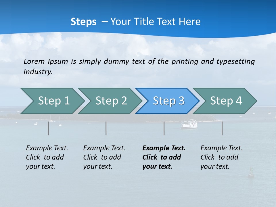 Shopping Restaurant Indoor PowerPoint Template