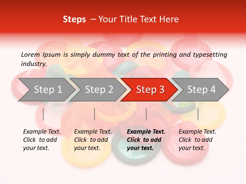 Merchandise Crowd Hurry PowerPoint Template