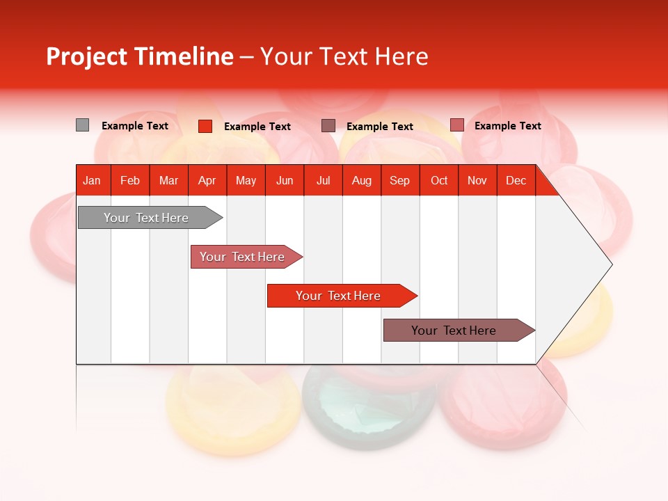 Merchandise Crowd Hurry PowerPoint Template