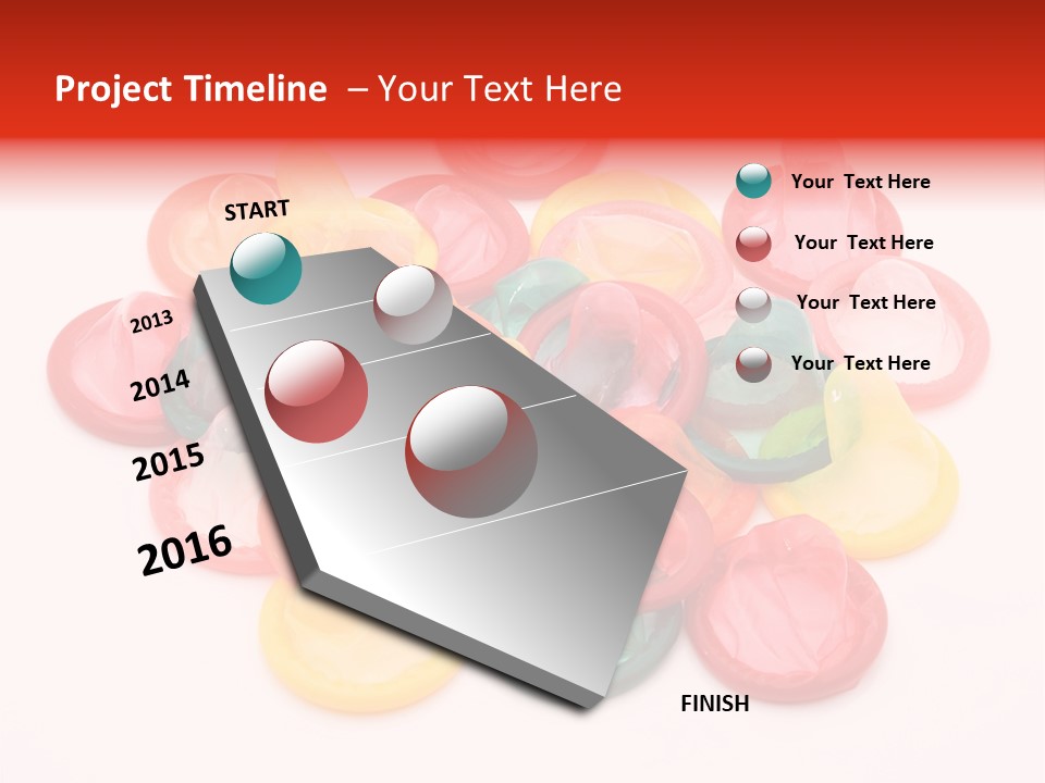 Merchandise Crowd Hurry PowerPoint Template