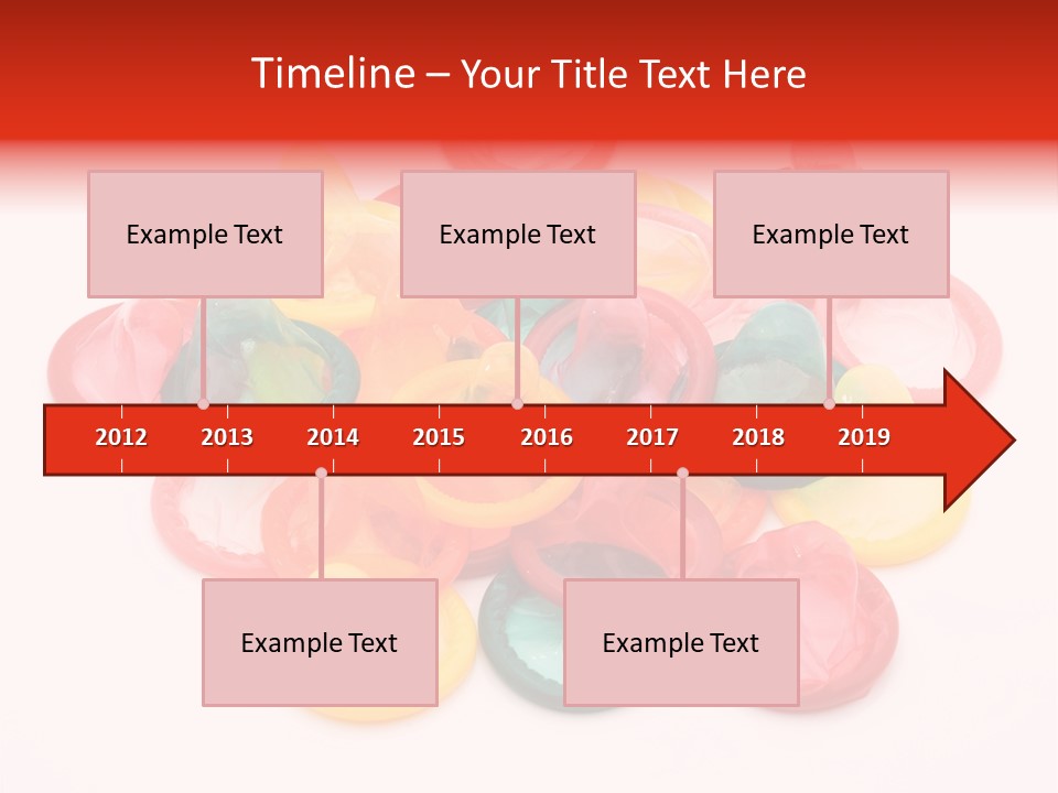 Merchandise Crowd Hurry PowerPoint Template