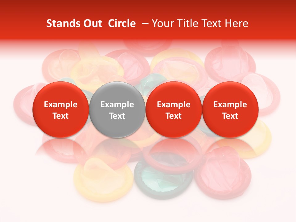 Merchandise Crowd Hurry PowerPoint Template