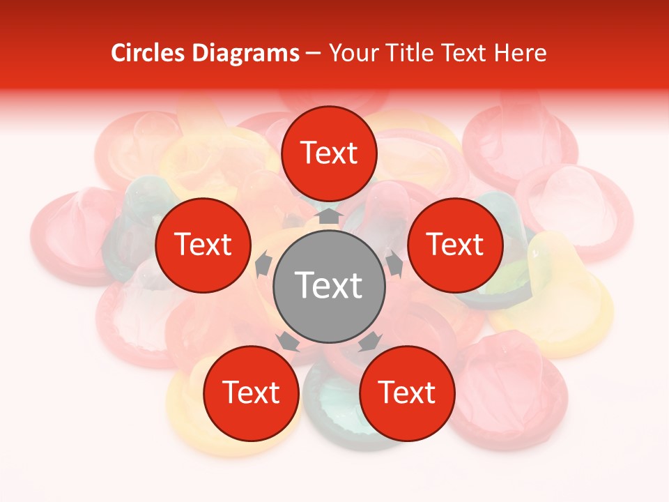 Merchandise Crowd Hurry PowerPoint Template