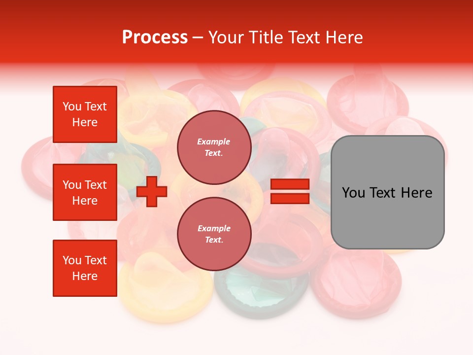 Merchandise Crowd Hurry PowerPoint Template