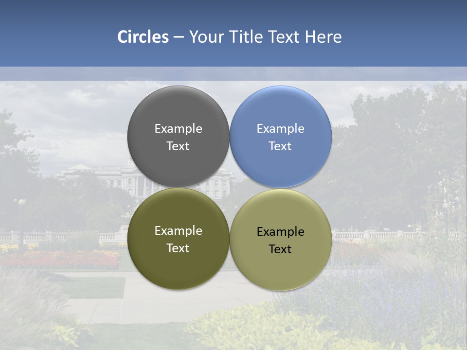 Multilevel Sale Mall PowerPoint Template
